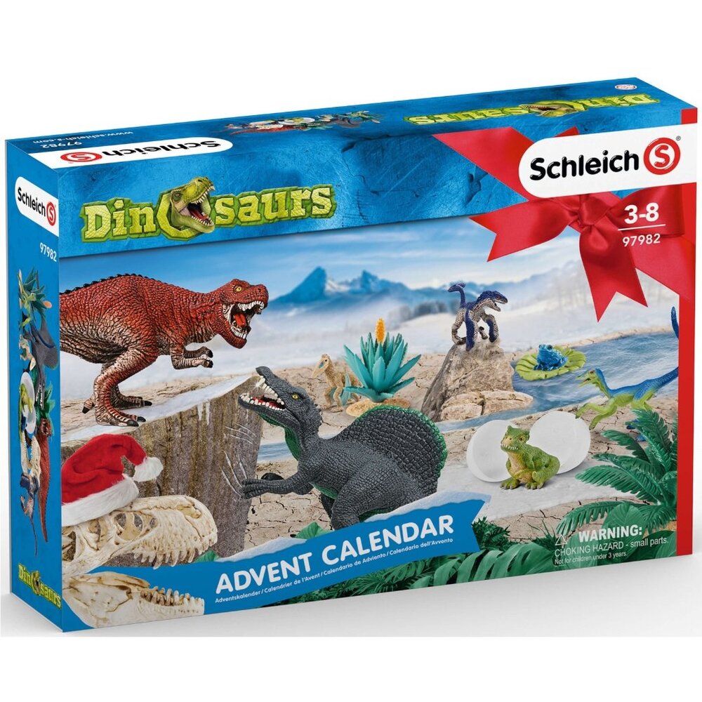 3/$55❤️Final Markdown SCHLEICH 97982 Dinosaurs 2019 Advent Calendar 24 Doors